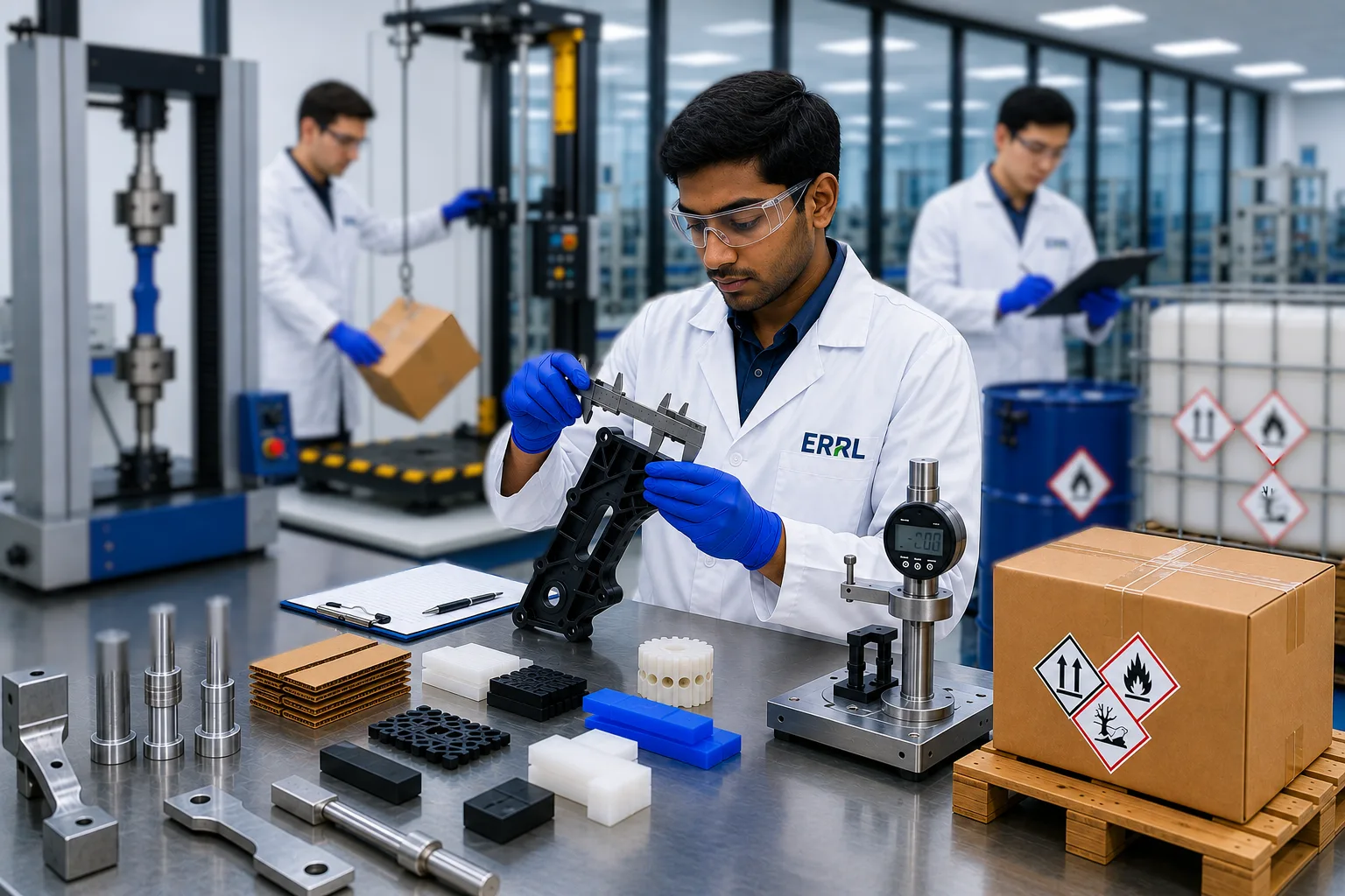 Mechanical testing and transport certification